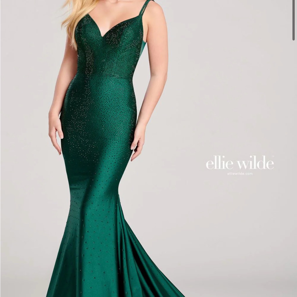 Nwt Wilde Emerald Green Prom Dress Ew22019 Never Taken Out Of Bag!!
